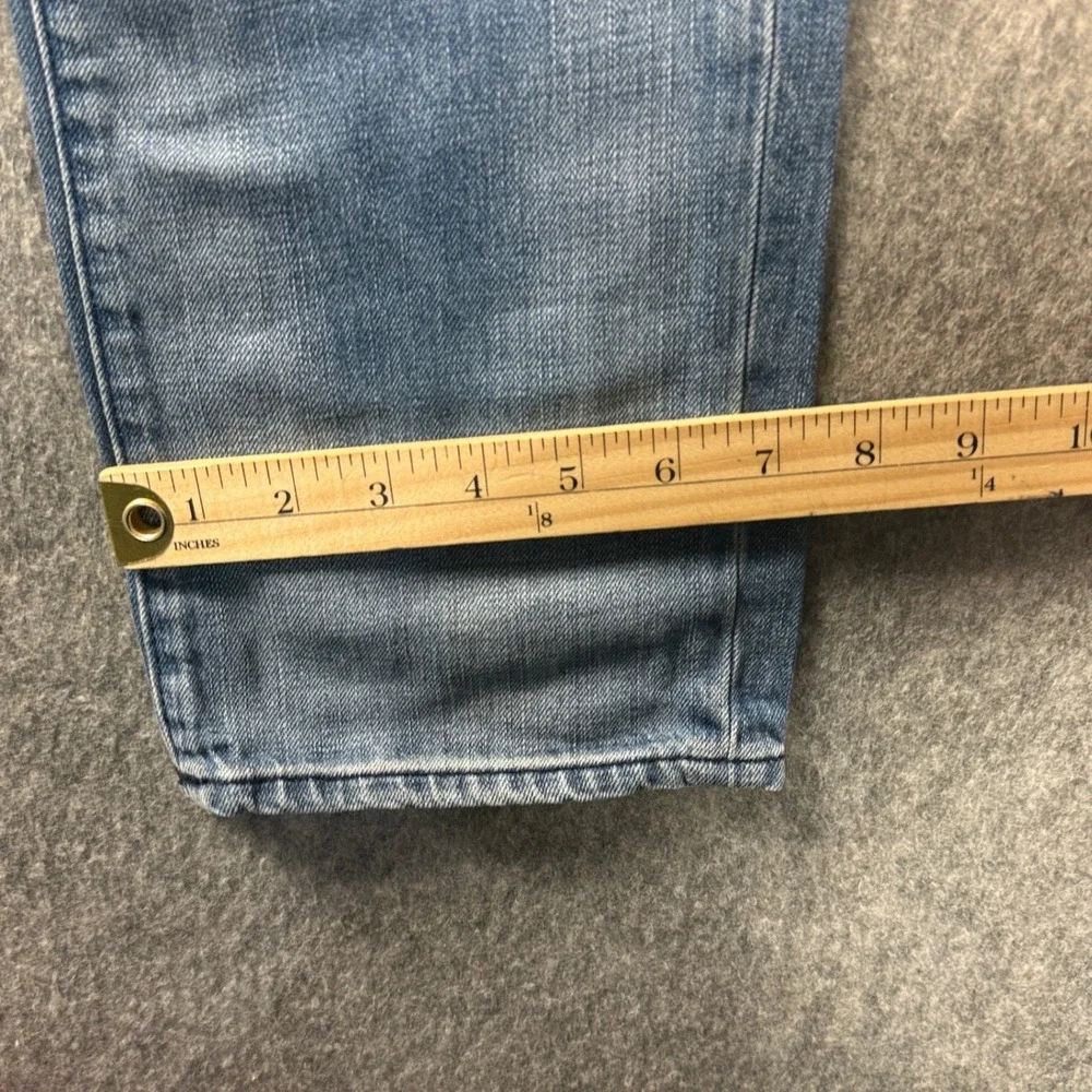 MEN TRUE RELIGION JEANS SIZE 31x33 GENO RELAXED SLIM GRAPHIC PATCHWORK